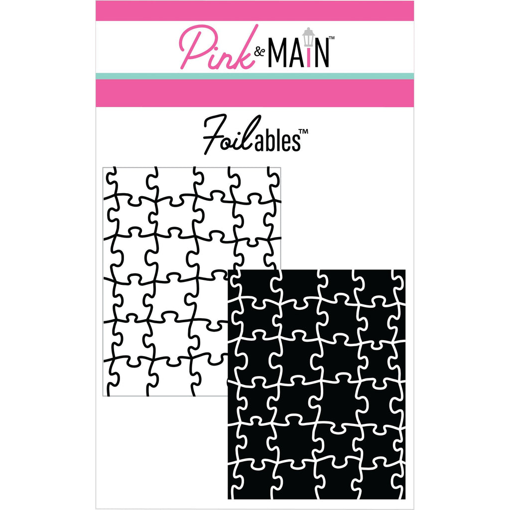 The Pink and Main Puzzle Foilables Panels pmf307
