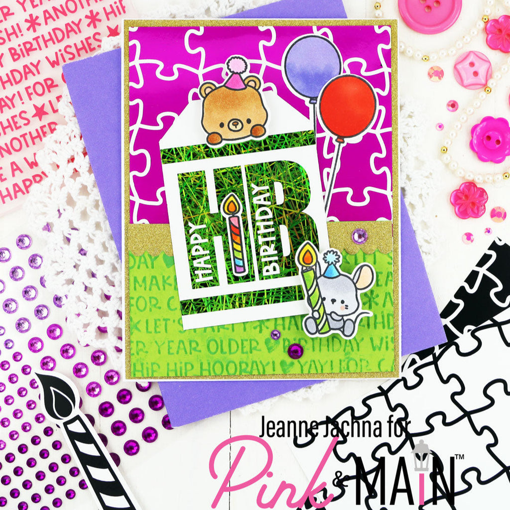 The Pink and Main Puzzle Foilables Panels pmf307 puzzel