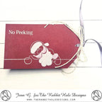 The Rabbit Hole Designs 1 Line Santa Clear Stamps trh-256 tag