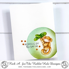The Rabbit Hole Designs Balloon Animals 1 Clear Stamps trh-243*