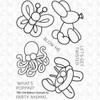 The Rabbit Hole Designs Balloon Animals 2 Clear Stamps trh-244*