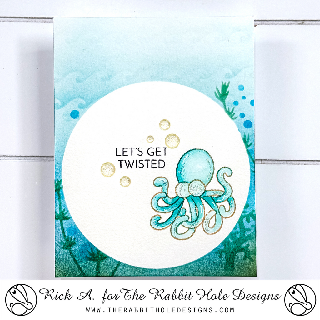The Rabbit Hole Designs Balloon Animals 2 Clear Stamps trh-244*