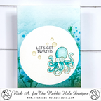The Rabbit Hole Designs Balloon Animals 2 Clear Stamps trh-244*