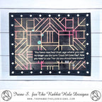 The Rabbit Hole Designs Diamond District Layering Dies trh-253d black