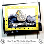 The Rabbit Hole Designs Diamond District Layering Dies trh-253d happy halloween