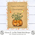 The Rabbit Hole Designs Jack Of All Faces Clear Stamps trh-245 happy halloween