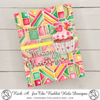 The Rabbit Hole Designs Modern Luxury Stencil trh-058s merry christmas