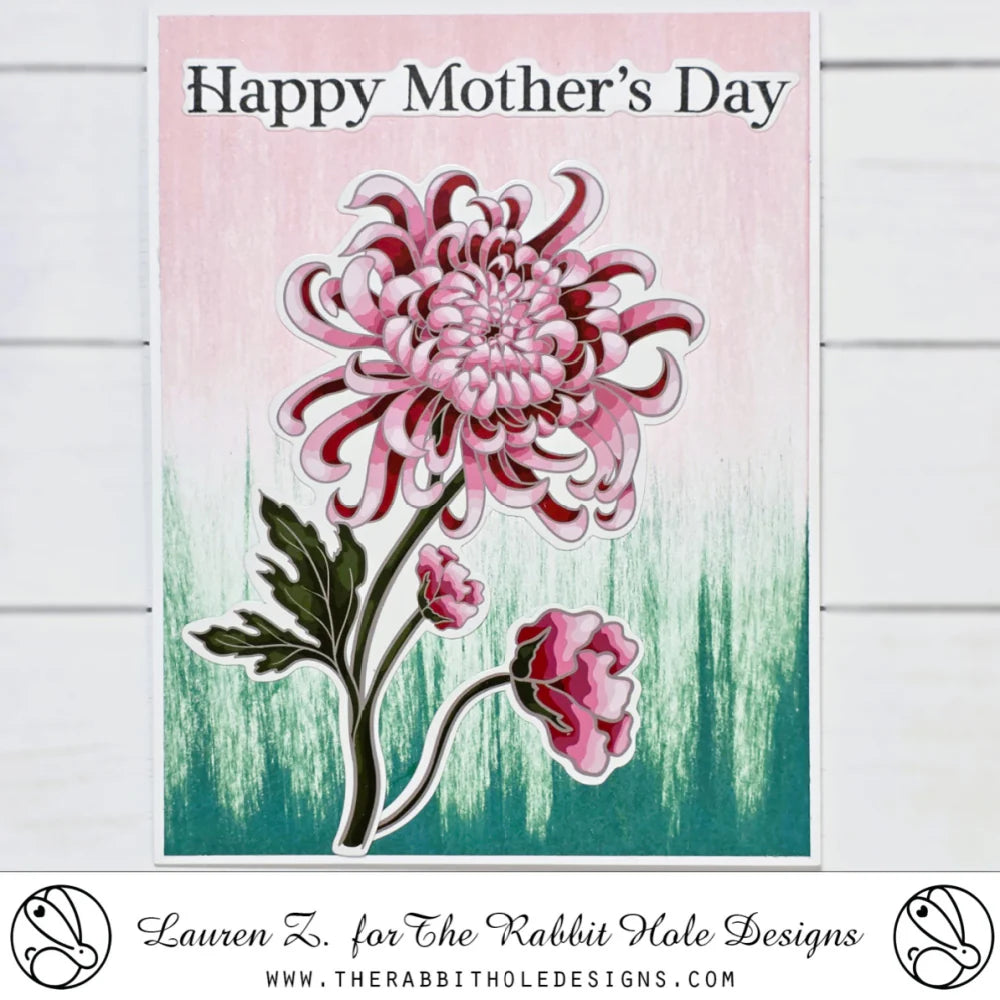 The Rabbit Hole Designs Mum's the Word Ephemera Pack trh-262e happy mother's day