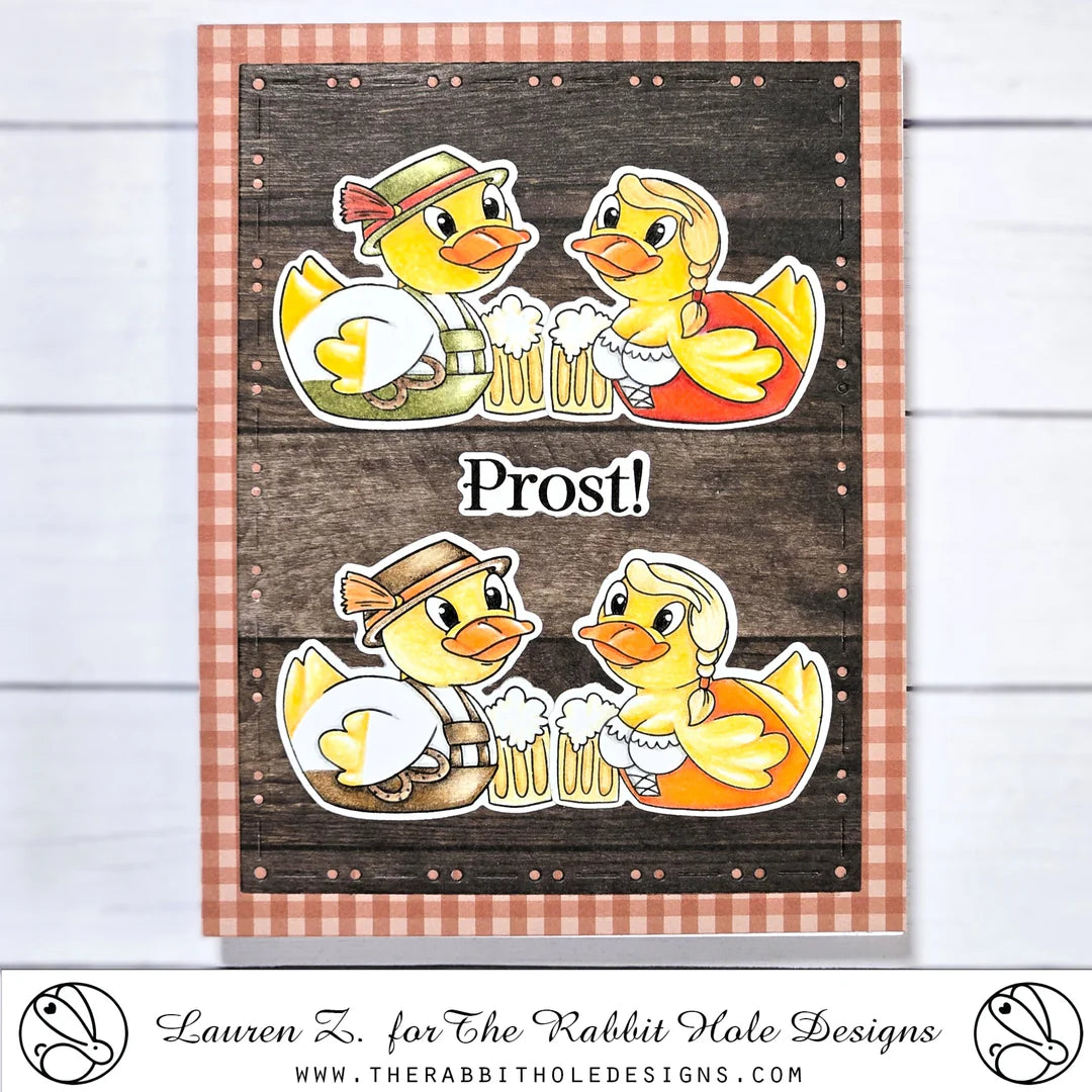 The Rabbit Hole Designs Prost! Clear Stamps trh-251 beer