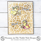 The Rabbit Hole Designs Prost! Clear Stamps trh-251 ducks