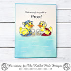 The Rabbit Hole Designs Prost! Clear Stamps trh-251 water