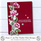 The Rabbit Hole Designs Sassy Sentiments The Southern Edition Clear Stamps trh-254 flowers