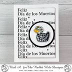 The Rabbit Hole Designs Sentimentally Speaking Holidays Abroad Clear Stamp and Die Set trh-252b duck