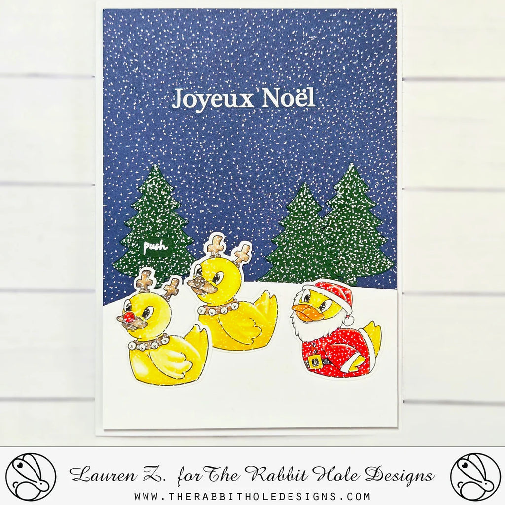 The Rabbit Hole Designs Sentimentally Speaking Holidays Abroad Clear Stamps trh-252 christmas