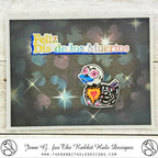 The Rabbit Hole Designs Sentimentally Speaking Holidays Abroad Clear Stamps trh-252 skeleton