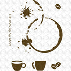 The Rabbit Hole Designs Sip Sip Ahhh! Stencil trh-056s