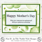 The Rabbit Hole Designs Watercolor Bubbles 6x6 inch Paper Pack trh-06PP mother's day