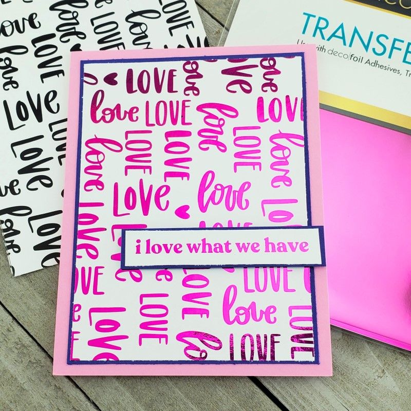 Therm O Web Berry Crush Deco Foil Transfer Sheets 5710 I Love What We Have