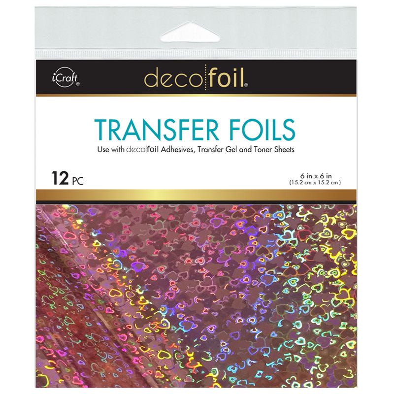 Therm O Web Candy Hearts Deco Foil Transfer Sheets 5709