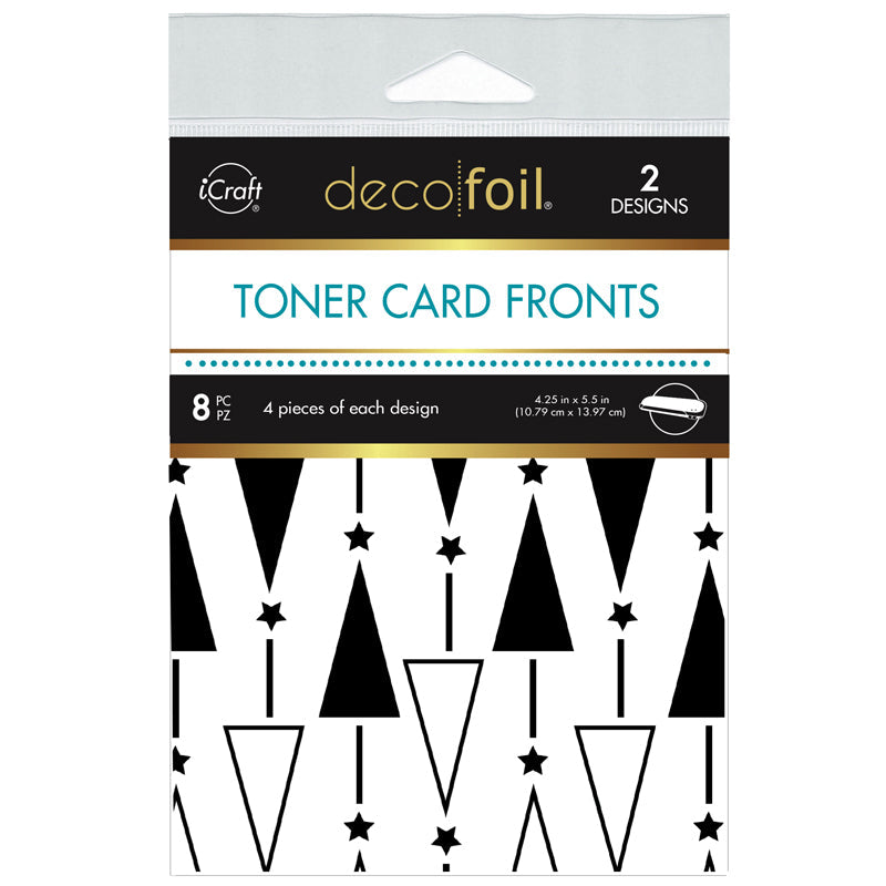 Therm O Web Deco Foil Christmas Party Toner Card Fronts 5702