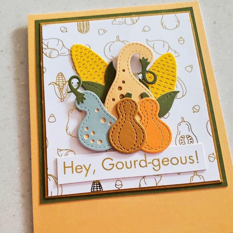 Therm O Web Deco Foil Harvest Toner Card Fronts 5693 Gourd-geous