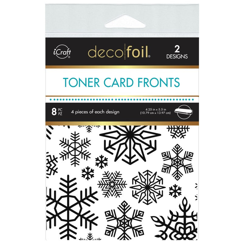Therm O Web Deco Foil Winter Sparkle Toner Card Fronts 5704