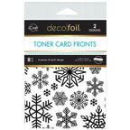 Therm O Web Deco Foil Winter Sparkle Toner Card Fronts 5704