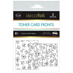 Therm O Web Delicate Magnolias Deco Foil Toner Card Fronts 5717