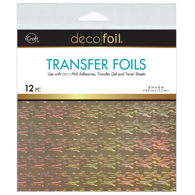 Therm O Web Firelight Deco Foil Transfer Sheets iCraft 5696