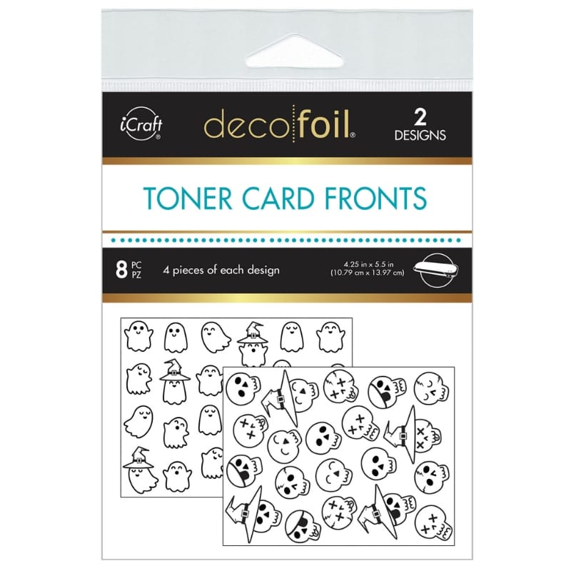 Therm O Web Ghouls and Grins Deco Foil Toner Card Fronts 5736