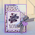 Therm O Web Gina K. Designs Blooming Hearts Foil-Mates Remix Deco Foil Toner Card Fronts 18231 xoxo