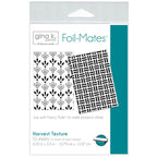 Therm O Web Gina K. Designs Harvest Texture Foil-Mates Remix Deco Foil Toner Card Fronts 18233