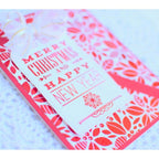 Therm O Web Gina K. Designs Holiday Flora Foil-Mates Remix Deco Foil Toner Card Fronts 18228 Merry Christmas Happy New Year