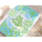 Therm O Web Gina K. Designs Holiday Flora Foil-Mates Remix Deco Foil Toner Card Fronts 18228 have a very merry christmas