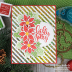 Therm O Web Gina K. Designs Ornamental Holiday Foil-Mates Remix Deco Foil Toner Card Fronts 18229 holly jolly
