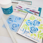 Therm O Web Gina K Designs Fuse Foiling Gel 18206 blue sky