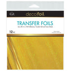 Therm O Web Gold Sparkle Deco Foil Transfer Sheets iCraft 5714