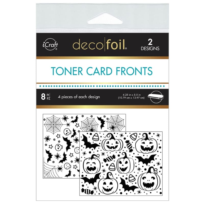 Therm O Web Halloween Mashup Deco Foil Toner Card Fronts 5737
