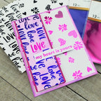 Therm O Web Indigo Dreams Deco Foil Transfer Sheets 5711 My Heart Is Yours