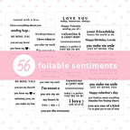 Therm O Web Lots of Love Deco Foil Toner Sentiments Pack 5708 out of packaging