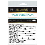 Therm O Web Love All Ways Deco Foil Toner Card Fronts 5707