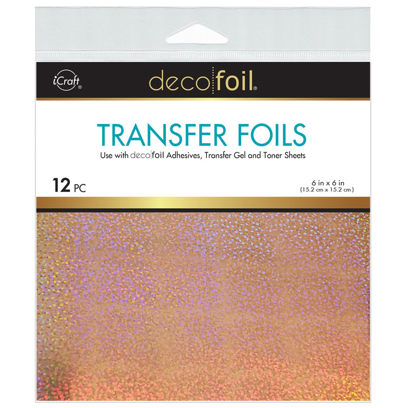 Therm O Web Sparkling Cider Deco Foil Transfer Sheets iCraft 5700
