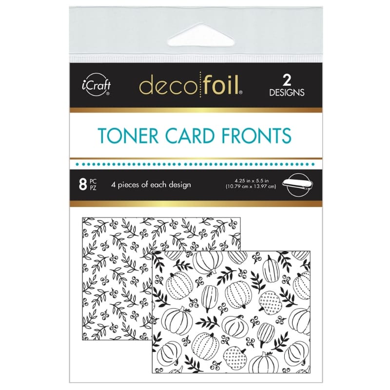 Therm O Web Whimsical Fall Deco Foil Toner Card Fronts 5738