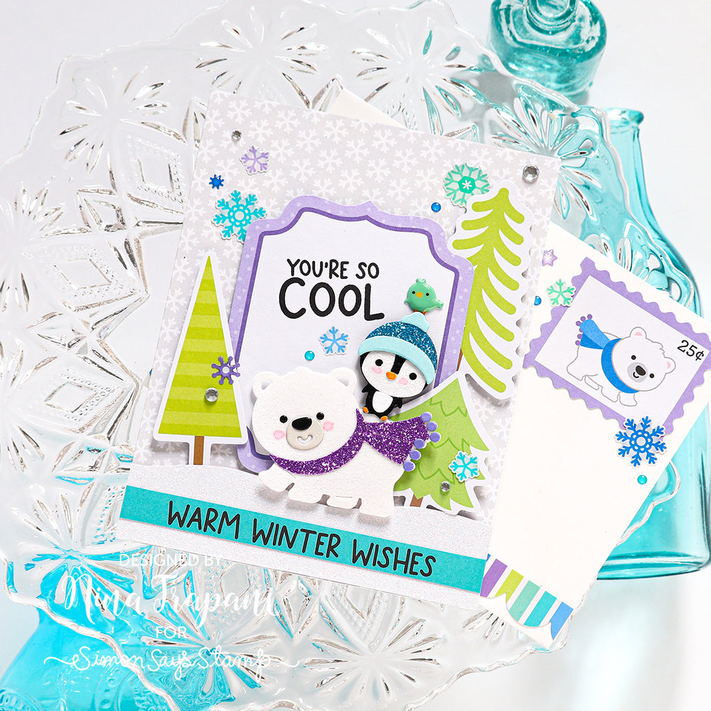 Doodlebug Snow Colorful Shape Sprinkles Stickers 8347 Warm Winter Wishes | color-code:ALT01