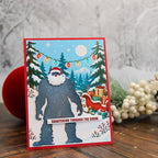 This Calls For Confetti A Legendary Christmas Creative Card Panels christmas lights sleigh card