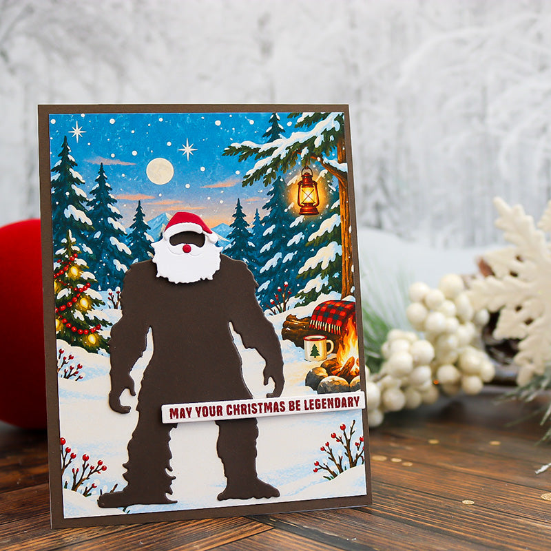 This Calls For Confetti A Legendary Christmas Creative Card Panels may your christmas be legendary card