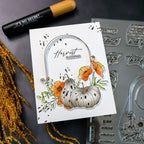 This Calls For Confetti Alice's Story Autumn Memories Clear Stamps  pumpkins