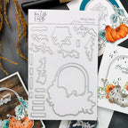 This Calls For Confetti Alice's Story Autumn Memories Outline Dies