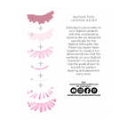 This Calls For Confetti Bigfoot Tutu Dies layering guide