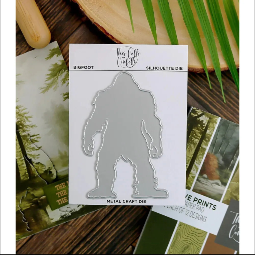 This Calls For Confetti Bigfoot and Candy Bucket Die Set image 1